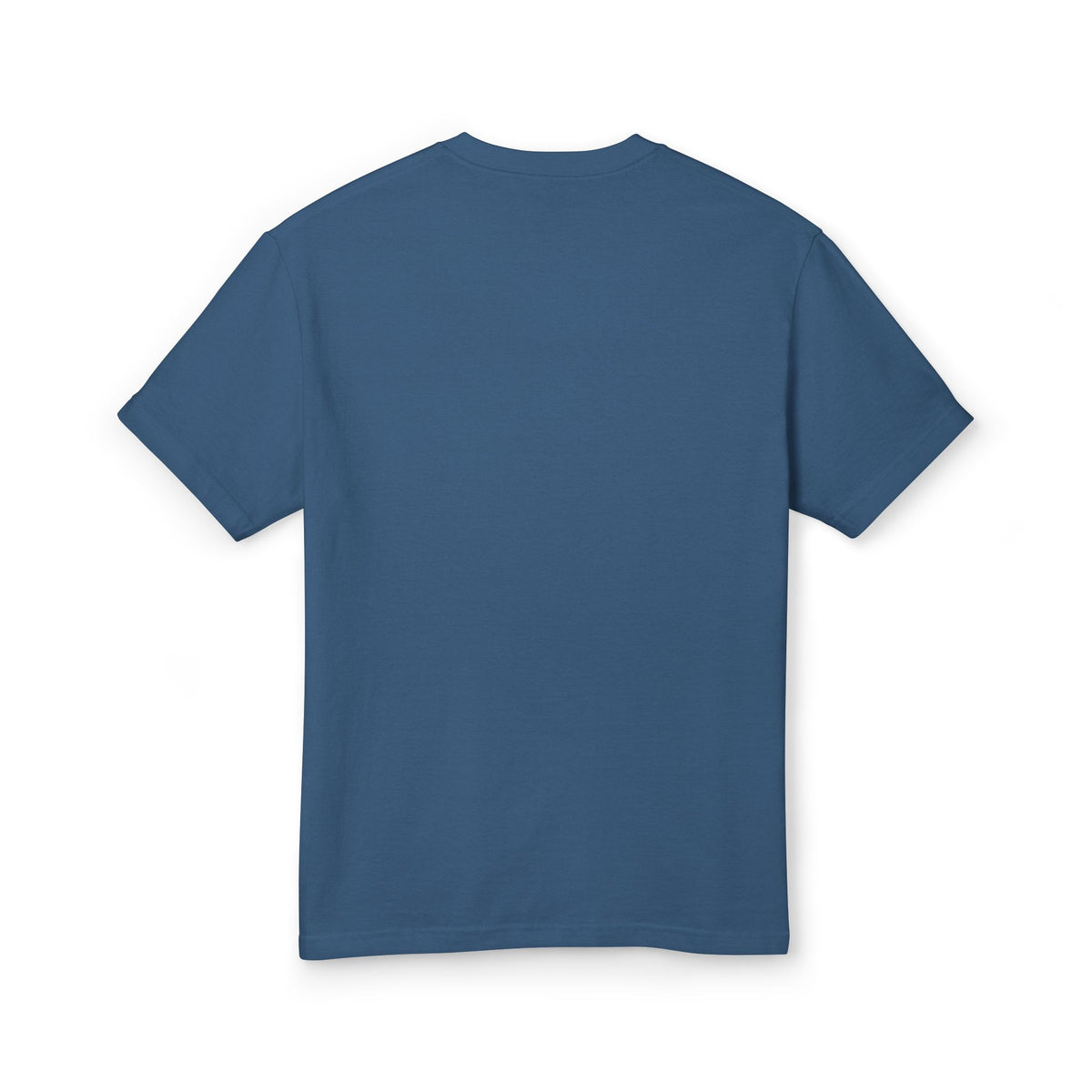Back view of the ALMOST FULL FRIDGE tee in Faded Navy