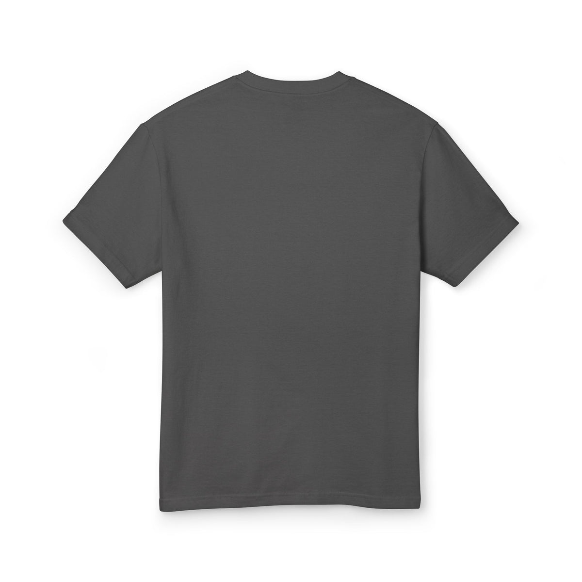 Back view of FOGCUS Tee in Faded Black
