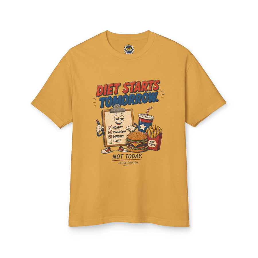 Diet Starts Tomorrow Tee